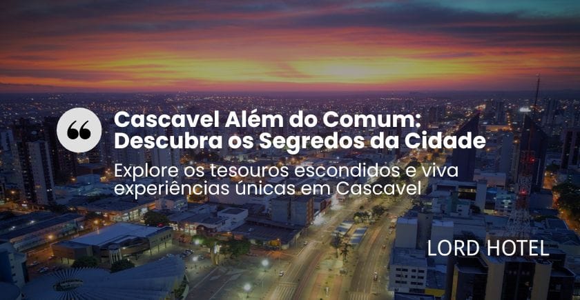 1 - Lord Hotel Cascavel